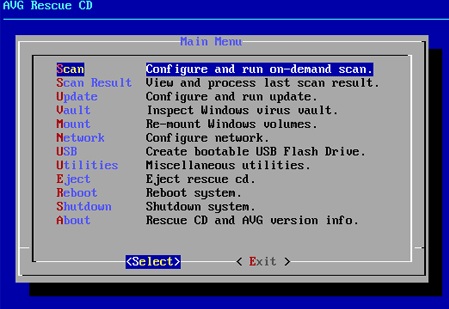 AVG Rescue CD