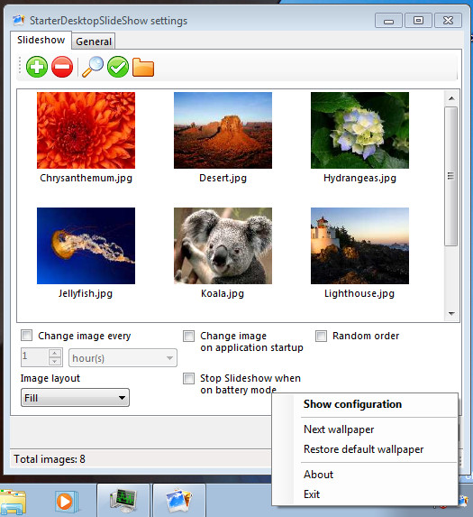Starter Desktop Slide Show