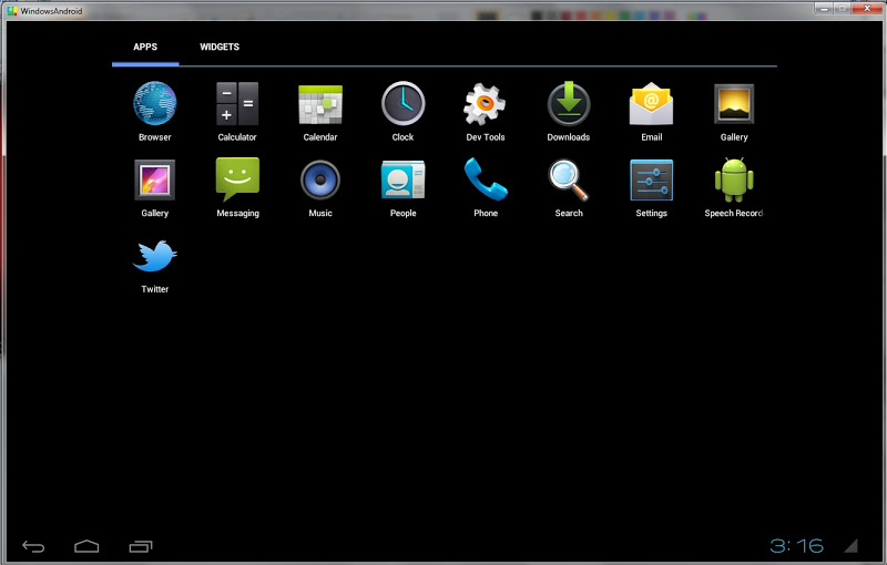 андроид в windows