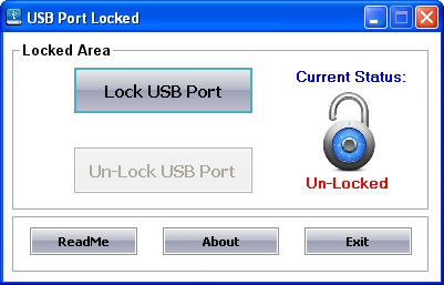 заблокировать usb порты