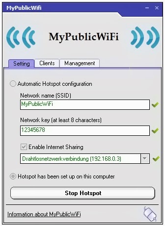 подключение к wifi MyPublicWiFi1