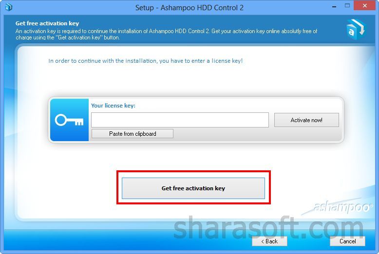 Get free activation key