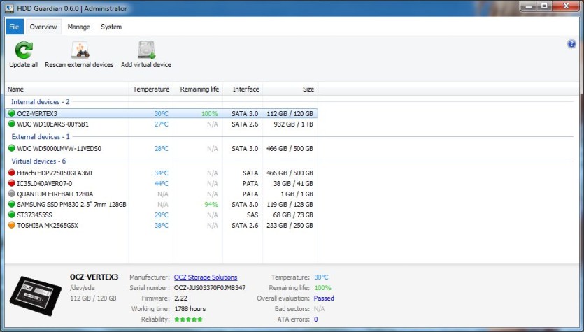 hdd control