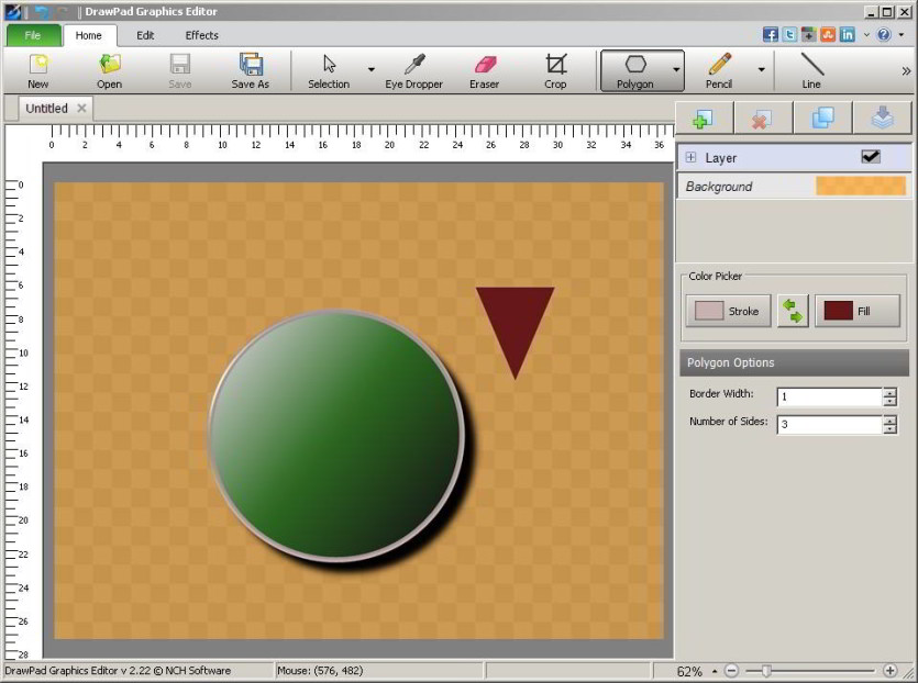 DrawPad Graphic Editor