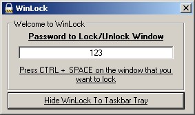 XetoWare WinLock