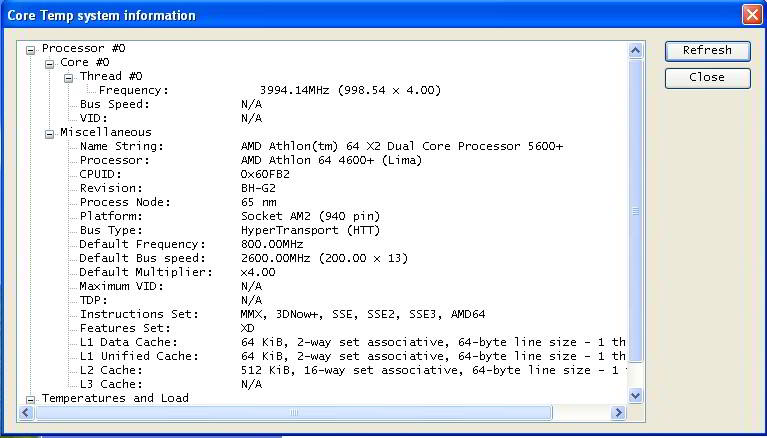 System information