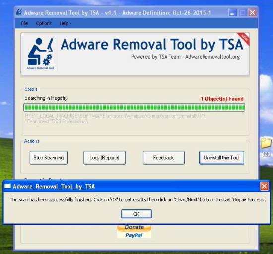 Adware Removal Tool