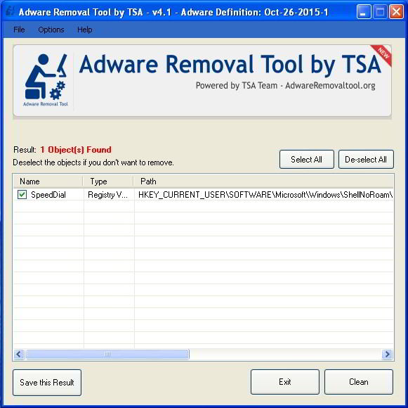 Adware Removal Tool