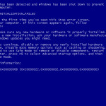 BlueScreen Screen Saver