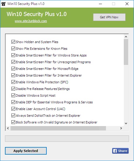 Win10 Security Plus