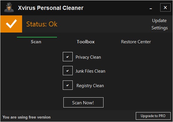 Xvirus Personal Cleaner