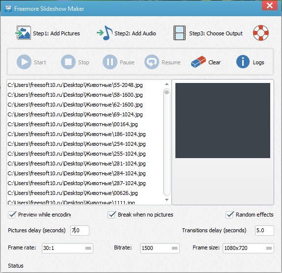 Freemore Slideshow Maker