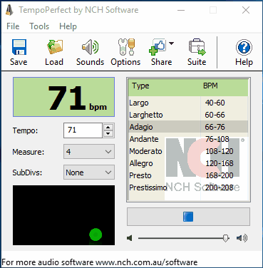TempoPerfect Metronome Software