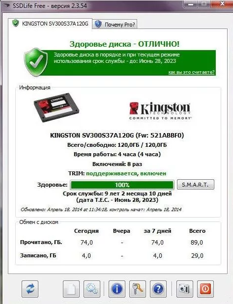 SSDLife Free
