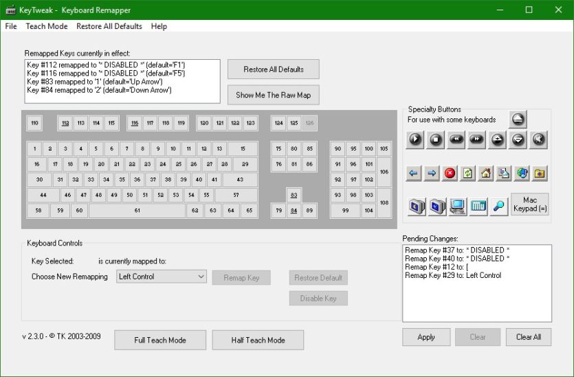 KeyTweak