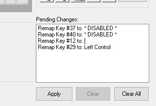 Pending Changes