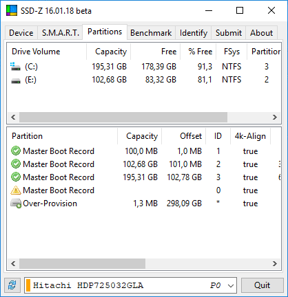 Partitions